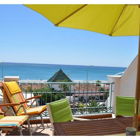 Sunny Apartment On Burriana Beach Nerja Dış mekan fotoğraf